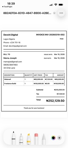 Invoyq screenshot
