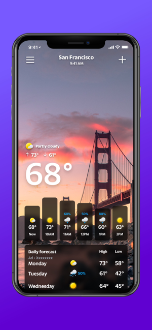 Yahoo Tempo Screenshot