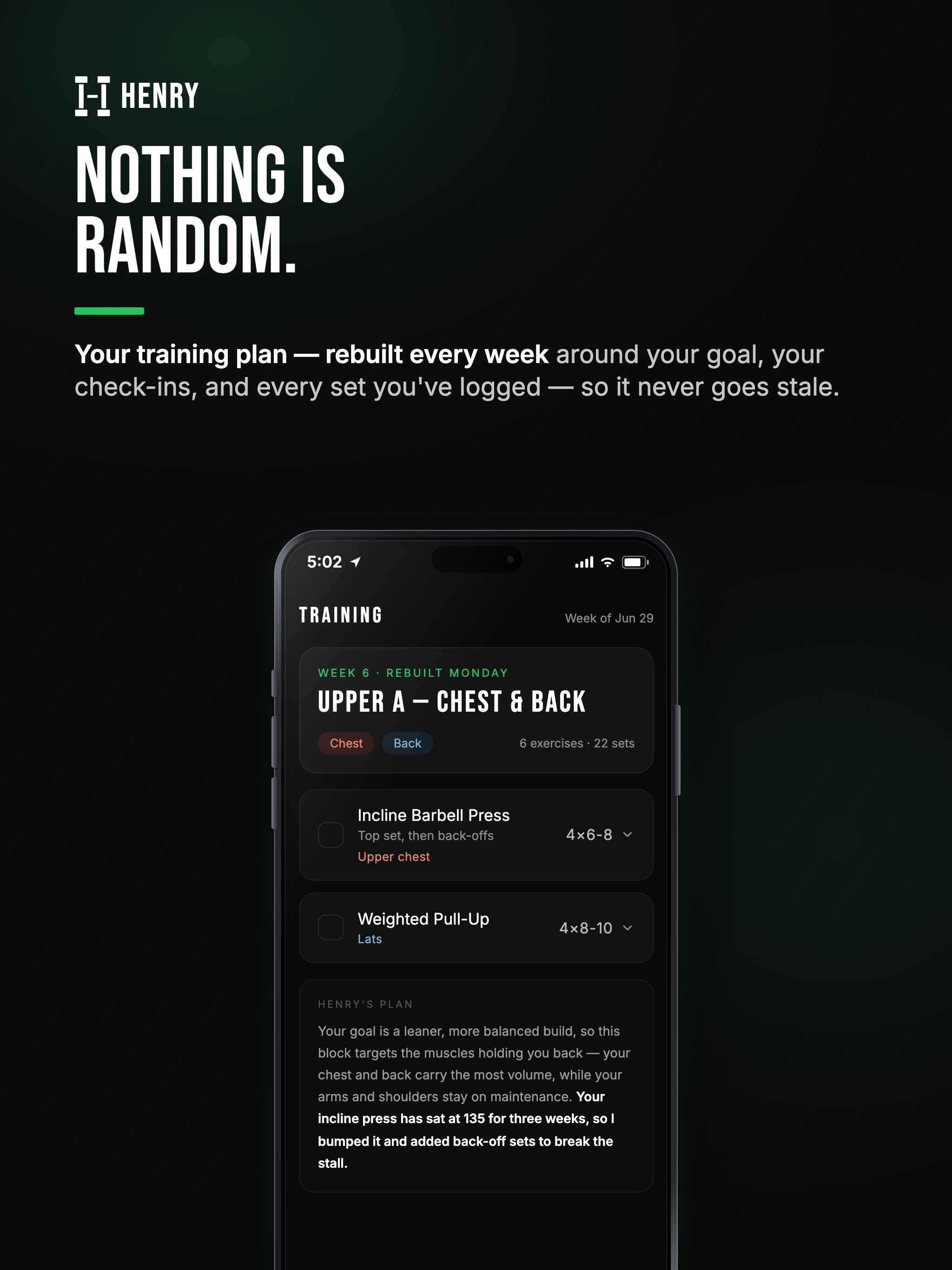 Henry: AI Fitness Coach screenshot 10