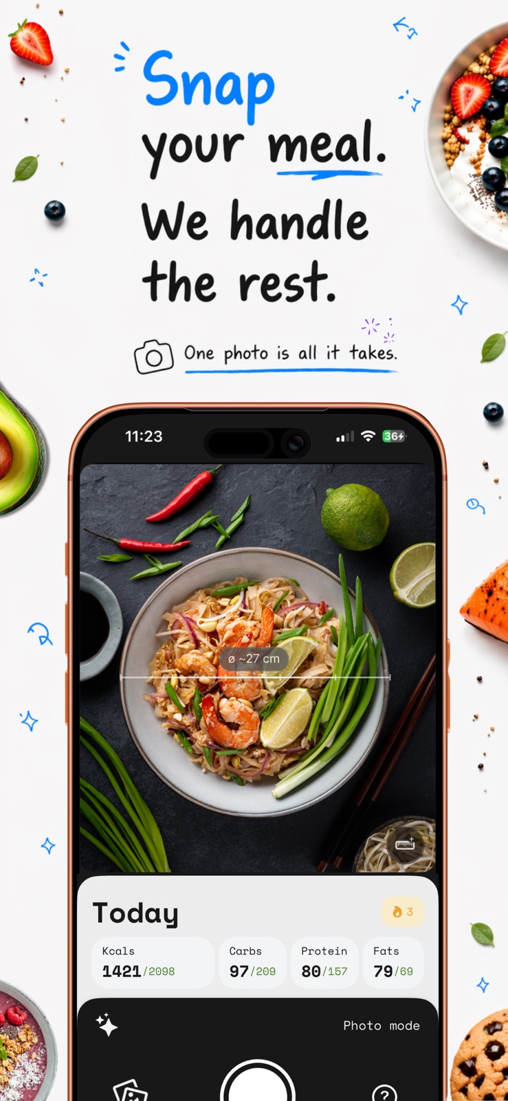 0xCal: AI Calorie Counter iphone screenshot 2