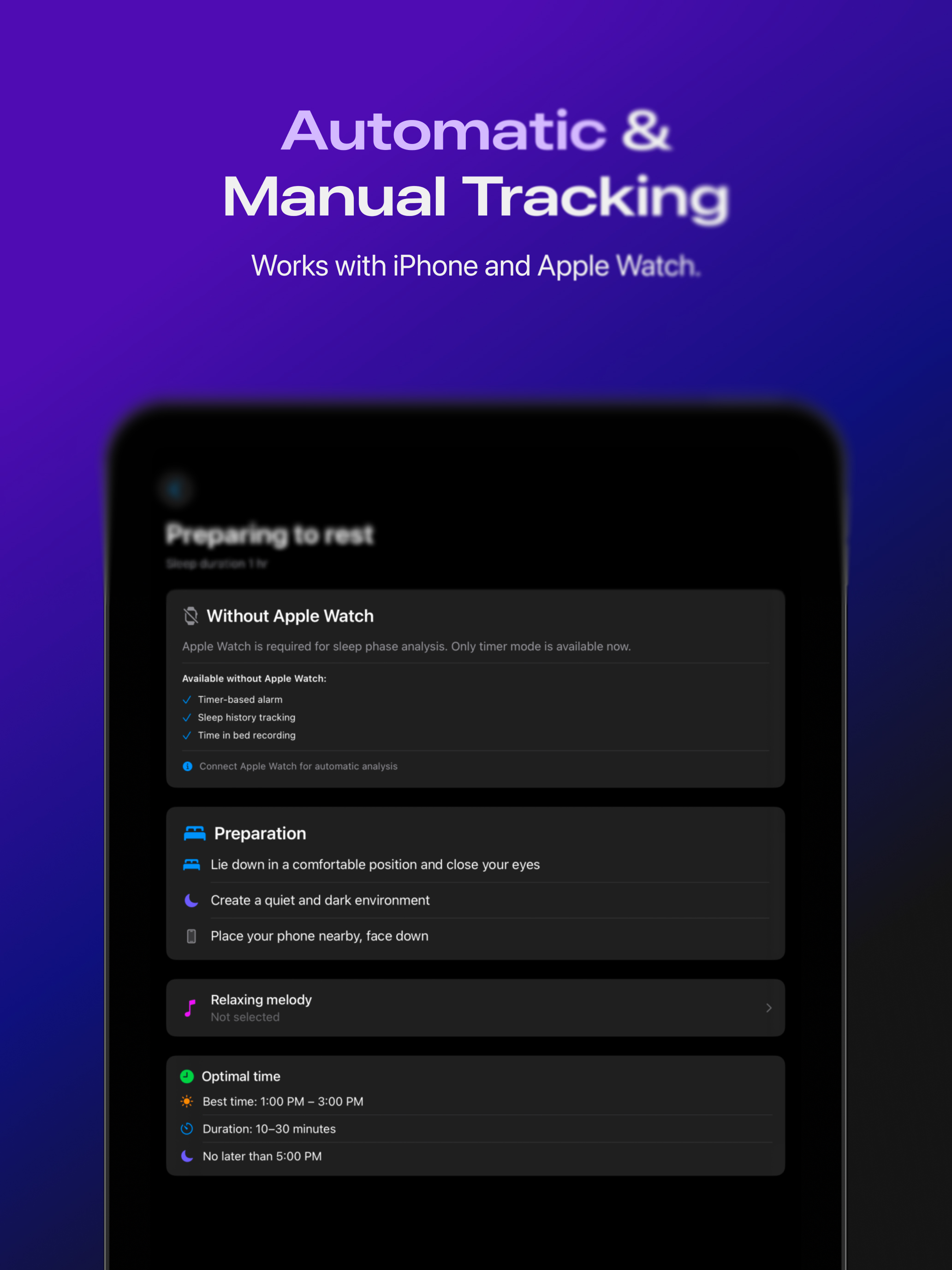 Moon: Sleep & Rhythm Tracker