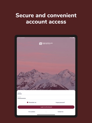 None Suffer Lack FCU iPad screenshot