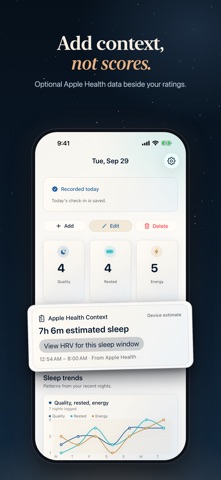 Sleep Ledger: Sleep Diary Screenshot 5 of 8