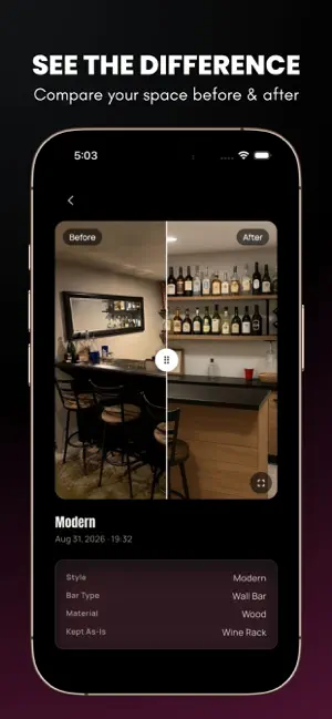 Home Bar AI: Design Studio screenshot 1