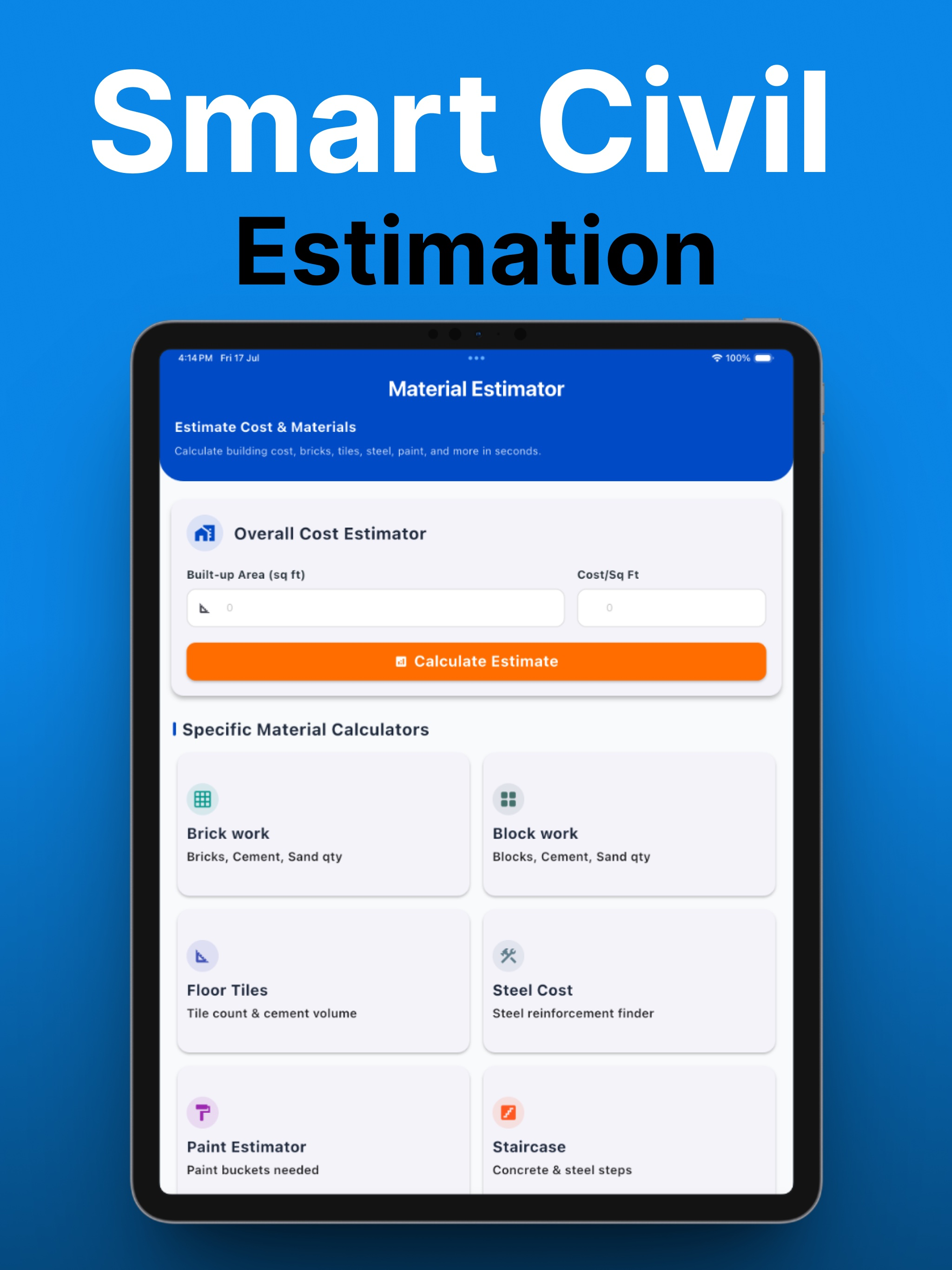 BuildCalc: Material Estimator screenshot 9