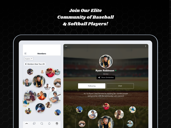 CamWood Bats iPad screenshot 2 - Sports app