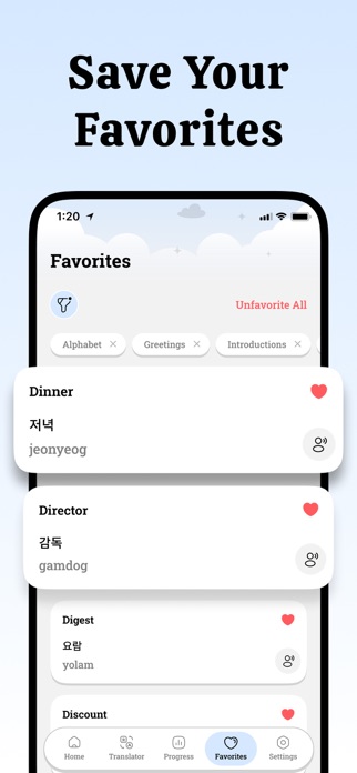 Learn Korean - CapyLearn Screenshot 5 of 7