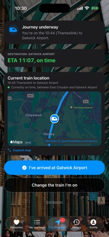 TrainTrack UK Screenshot 2 of 6