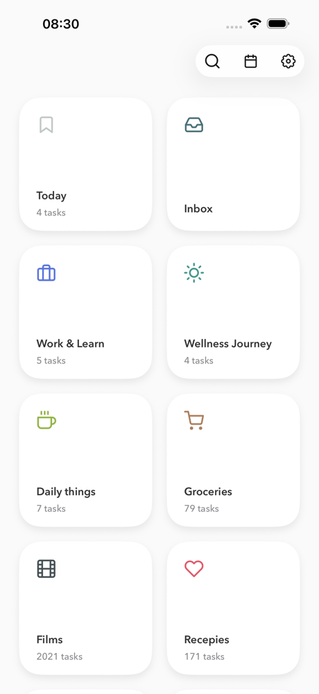 Mindlist — To Do List & Tasks screenshot 1