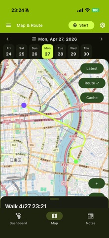 QuickPedometer - Walk & Run screenshot