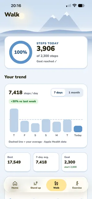 Weatly: Feel good, feel fit screenshot 3