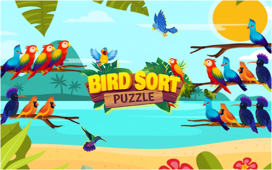 #1. Bird Sorting: Color Sort (macOS) โดย: Sulman Hussain Khan