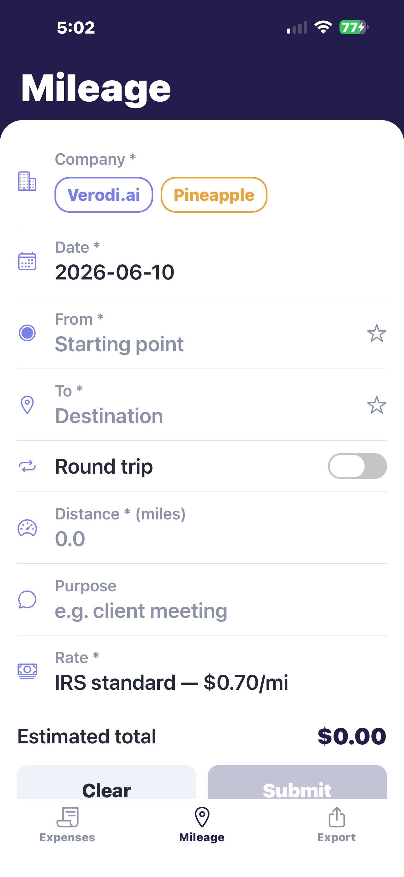 Verodi Finance screenshot 3