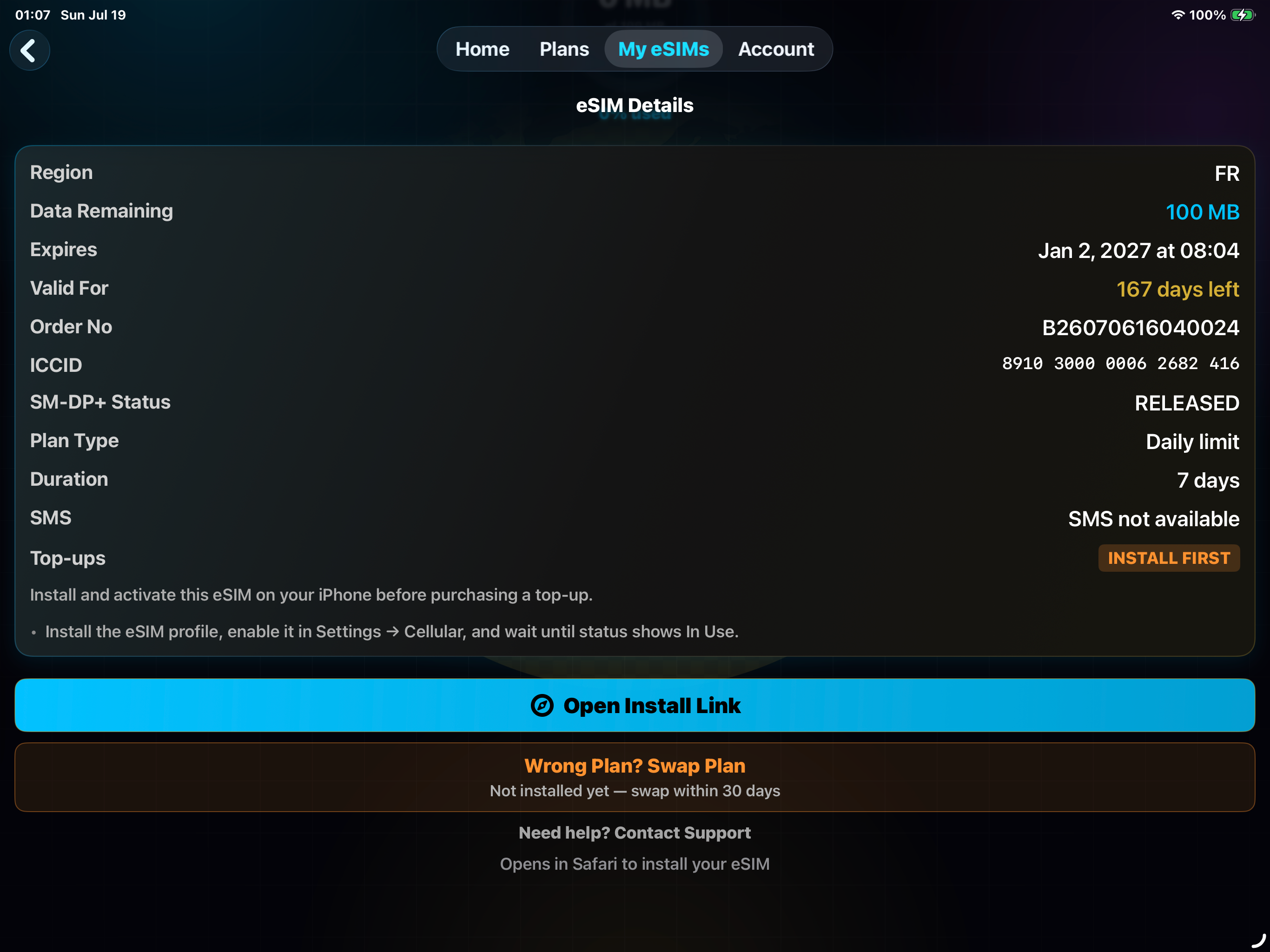 UbeSIM: eSIM for Instant Data screenshot 16
