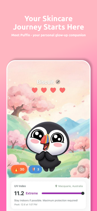 Puffin: Acne Tracker Screenshot 1 of 10