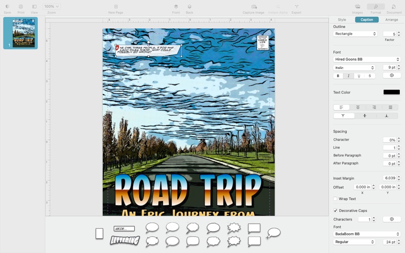 Comic Life 4 screenshot 2