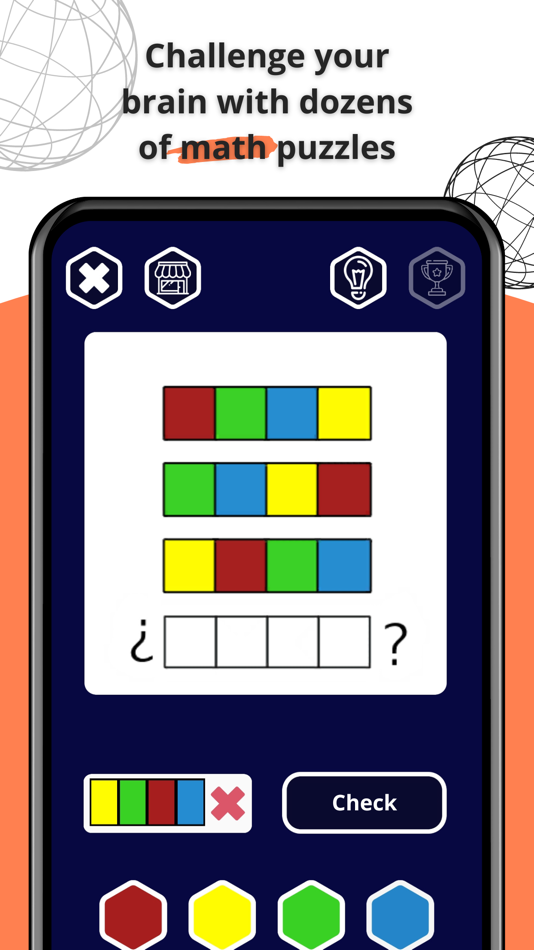 #2. 7Riddles - Maths Riddles Games (iOS) 由: Cristina Munoz Castillo