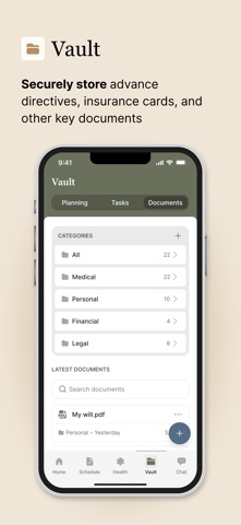 Caily - Care Team & Family Hub iPhone screenshot