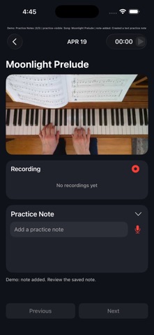 Music Mirror iPhone screenshot