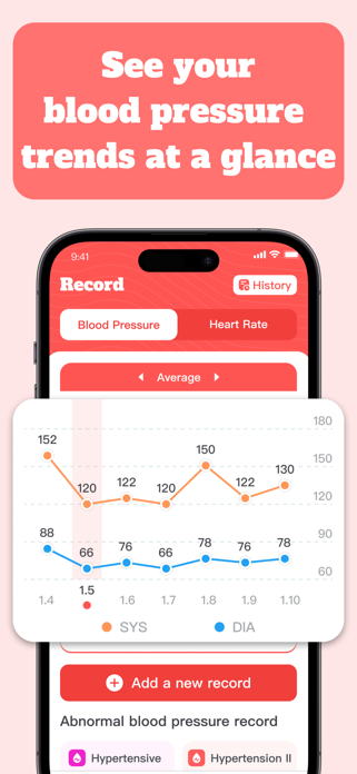 Quick BloodPressure Screenshot 2 of 4