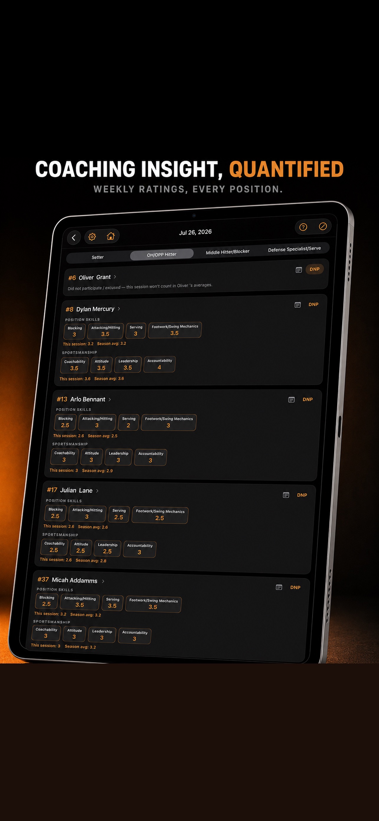 Screenshot 5 of Courtpage Volleyball