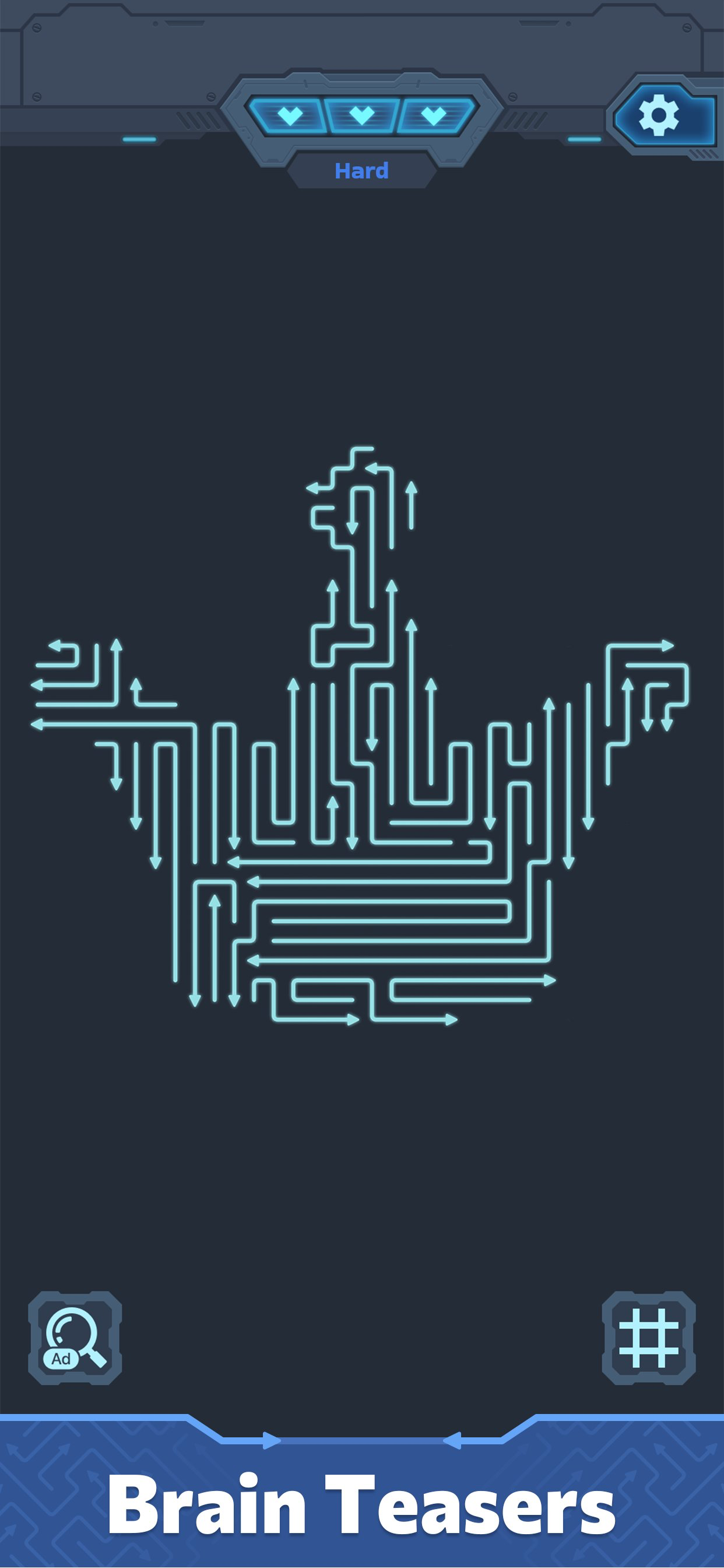Flow Out: Line Puzzle