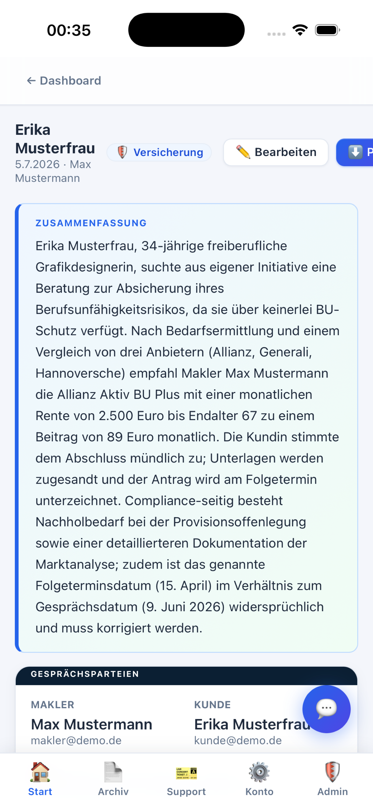ProtokollAI screenshot 3
