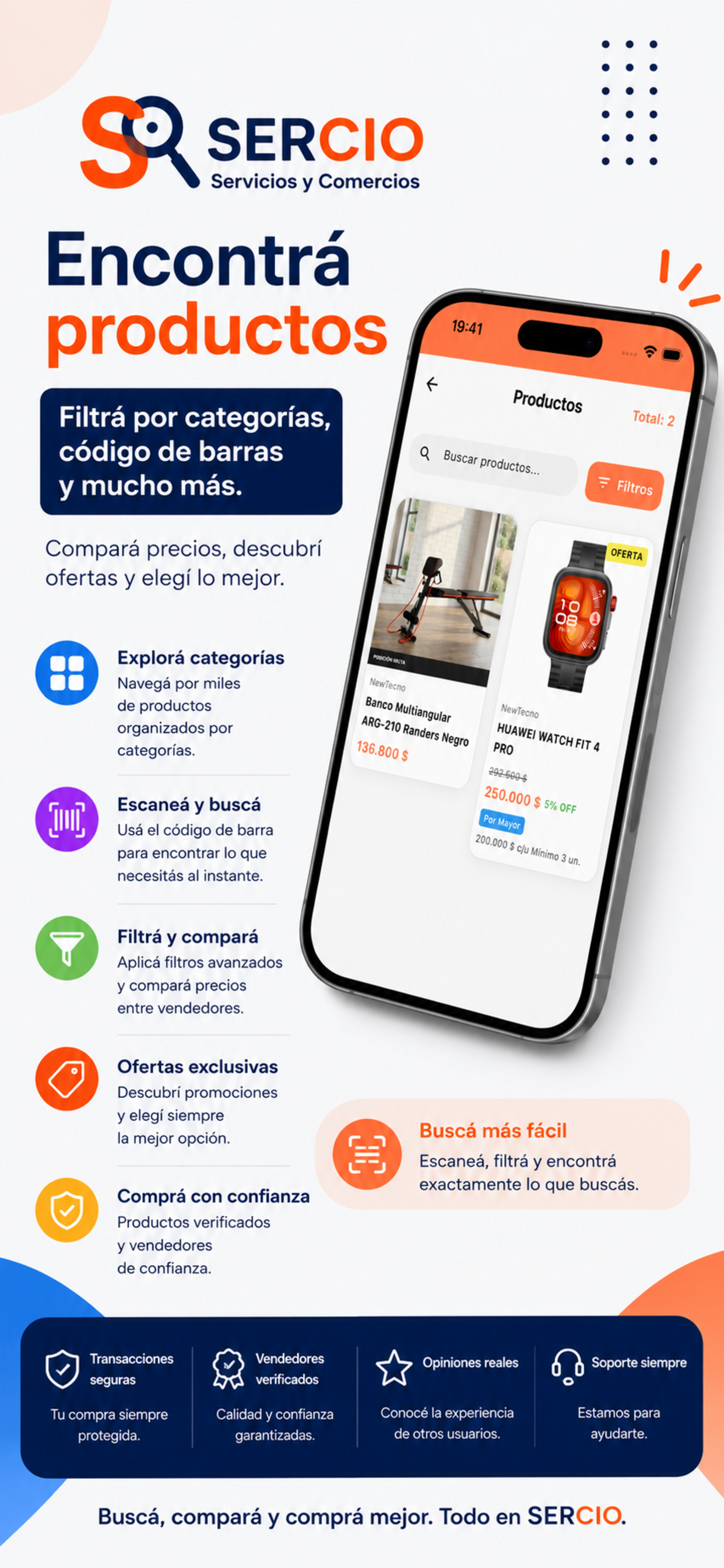 Sercio: Servicios y Comercios screenshot 3