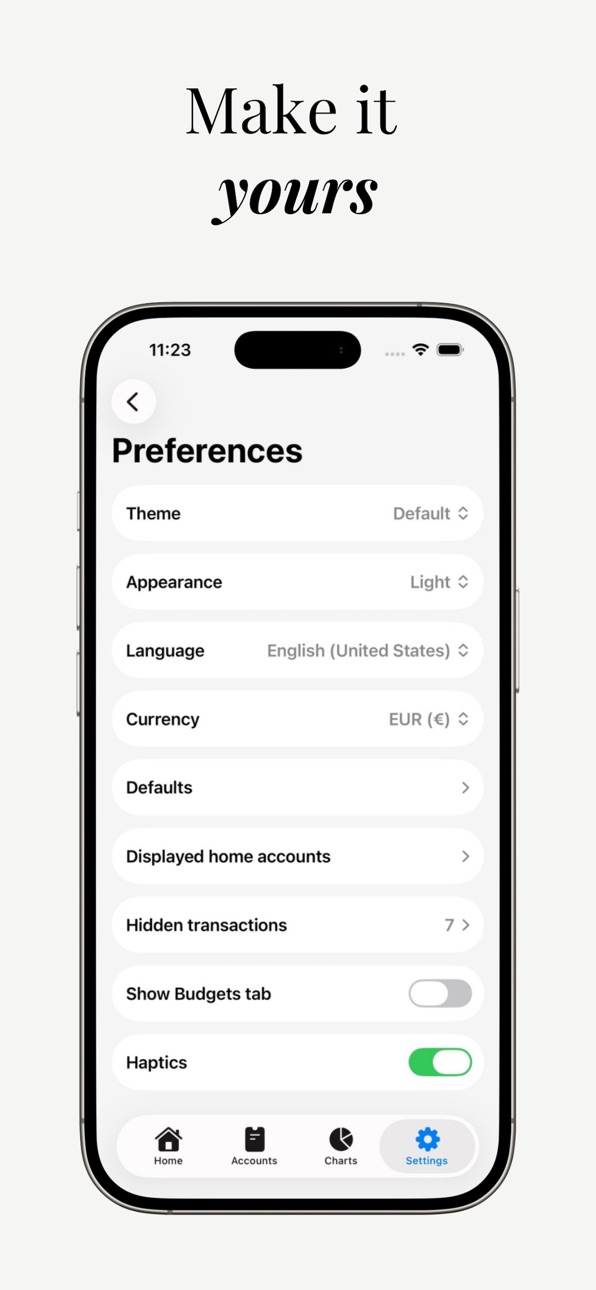 iPhone screenshot