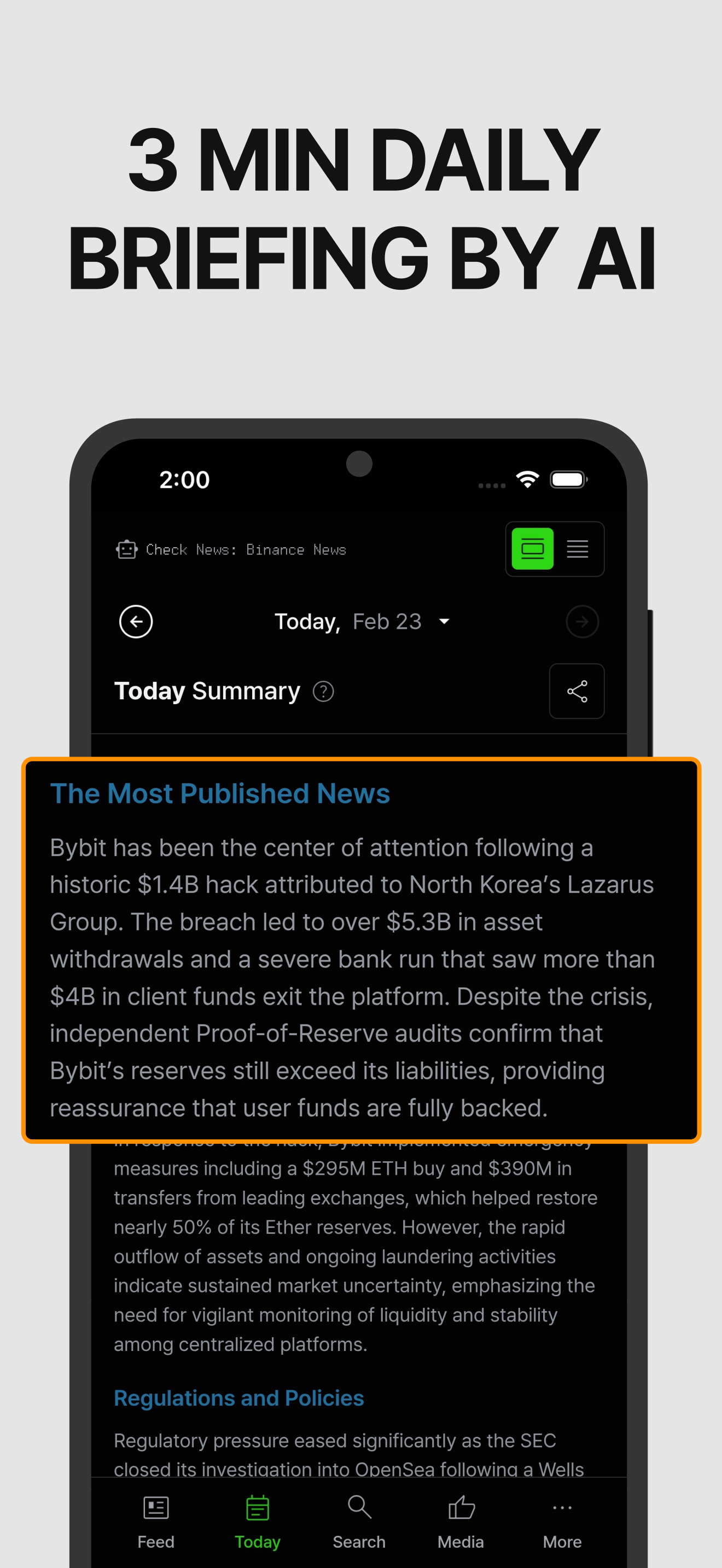 NS3: Crypto News Ranked by AI