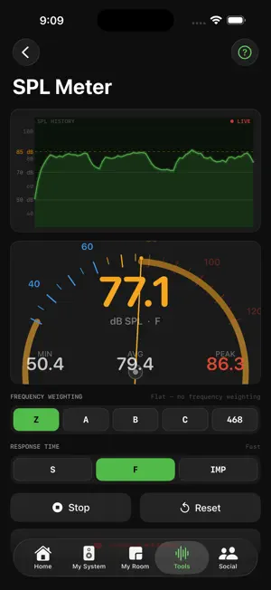 Audiophilio screenshot 1