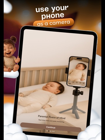 Sabi Nanny - Baby Monitor iPad screenshot