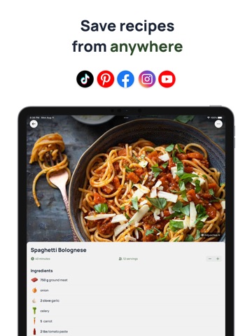 Avocadish: Recipes & Mealplan iPad screenshot 1