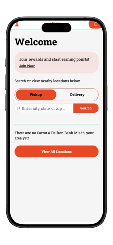 Carrot and Daikon Banh Mi App screenshot
