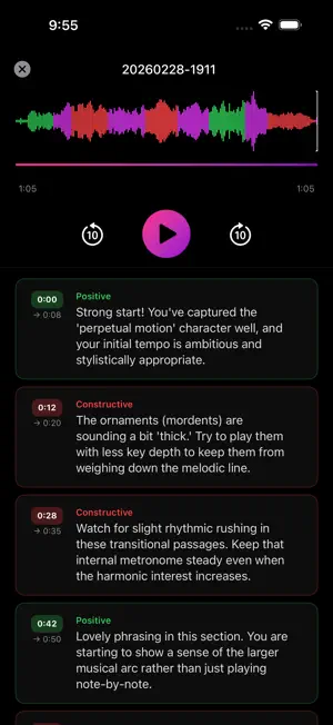 Mastery: AI Audio Coach screenshot 2