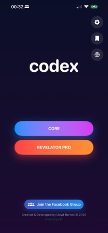 Codex by Lloyd Barnes screenshot