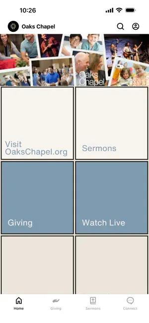 Oaks Chapel Bible Church screenshot 1