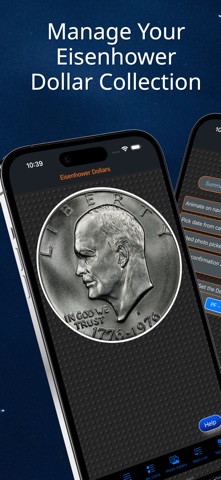 Eisenhower Dollar iPhone screenshot