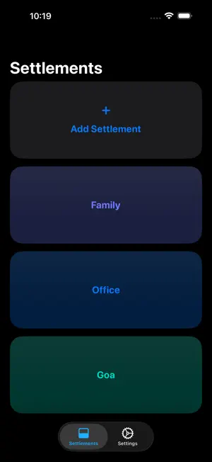 Settlements screenshot 1
