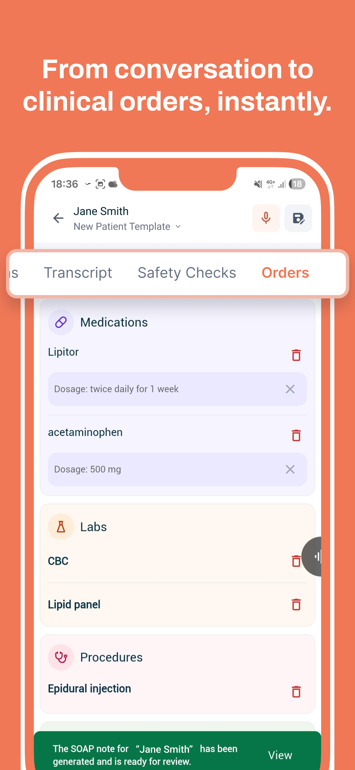 SAI: AI Medical Scribing screenshot 5