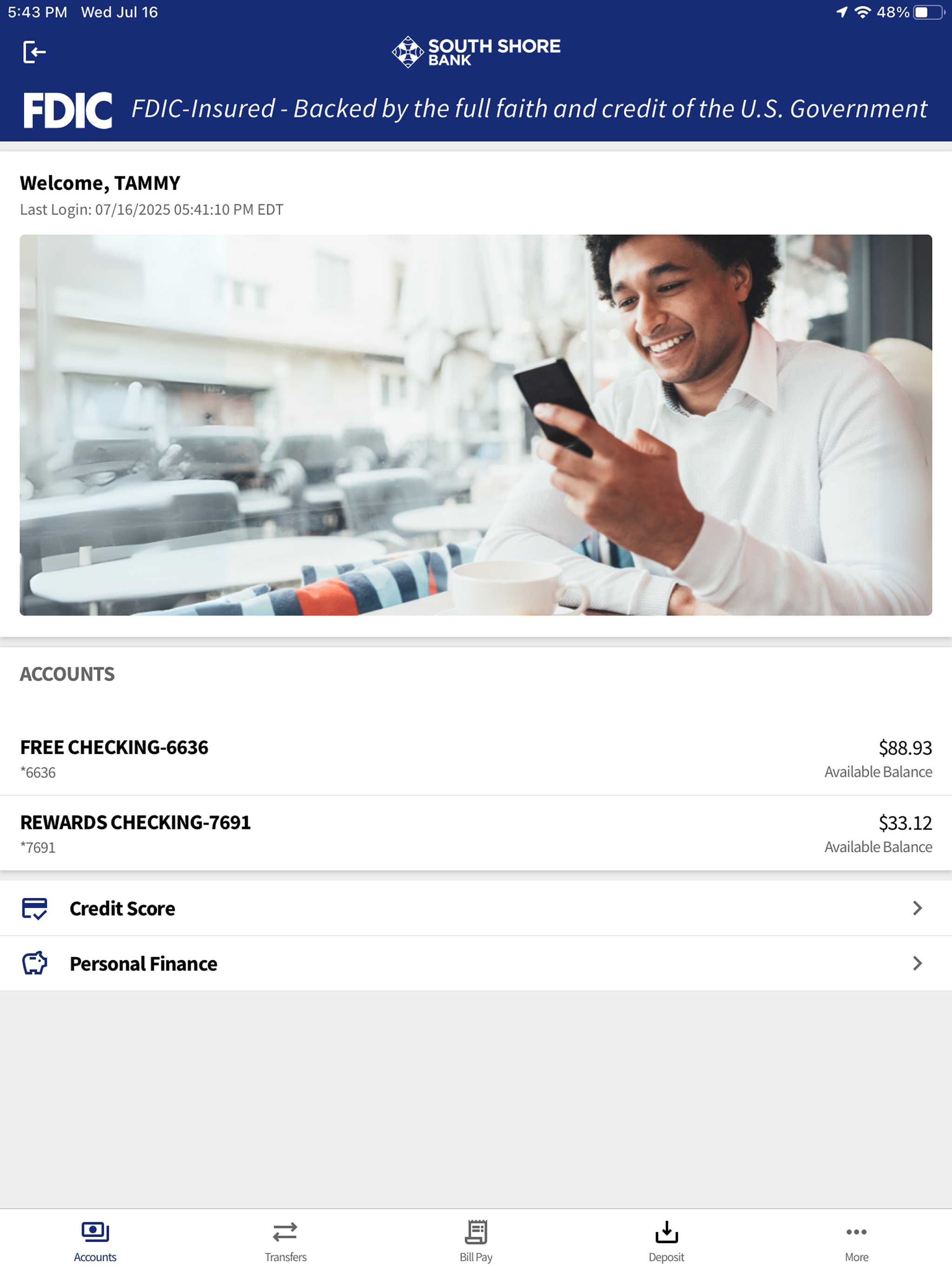 South Shore Bank Mobile screenshot 6