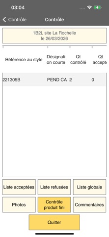 App_audit screenshot
