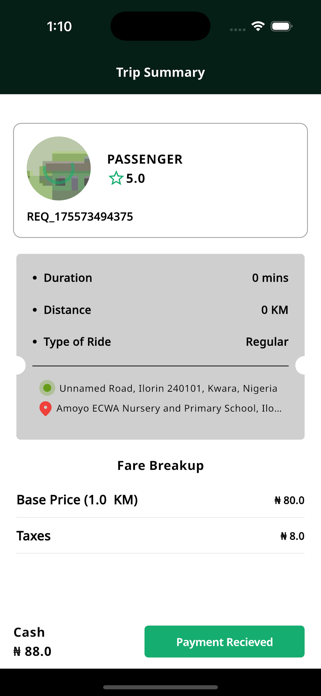 CrownTrips Driver Screenshot 7 of 8