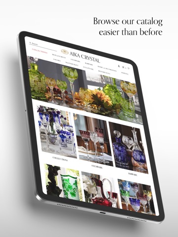 Ajka Crystal iPad screenshot