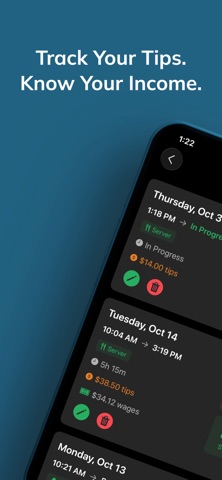 Tip Tracker - TrackMyTips Screenshot 1 of 6