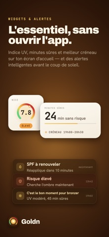 Goldn - Bronzage & UV iPhone screenshot 7