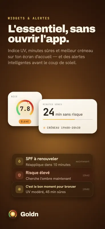 Goldn - Bronzage & UV screenshot 7 of 7