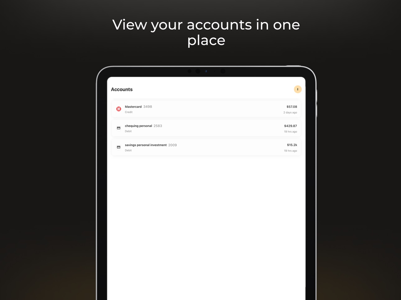 iPad screenshot