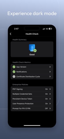 PIV-D Manager - Workspace ONE Screenshot 6 of 6