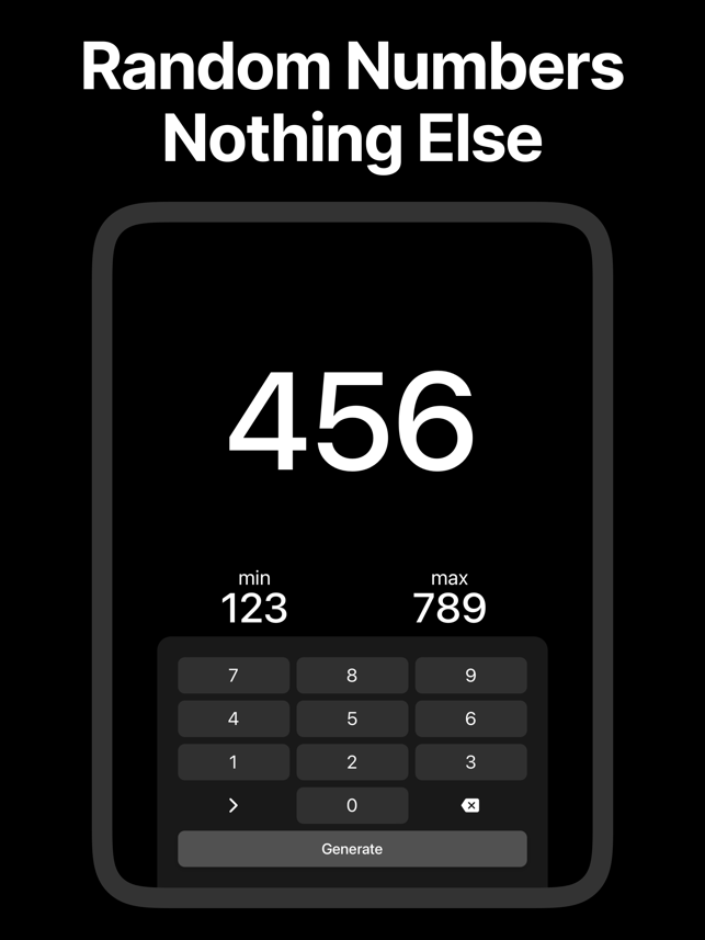 【iOS APP】Random (Number Generator) 隨機數字生成器 – Dr.愛瘋 APP Navi